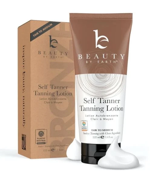  Beauty by Earth Self Tanner Tanning Lotion